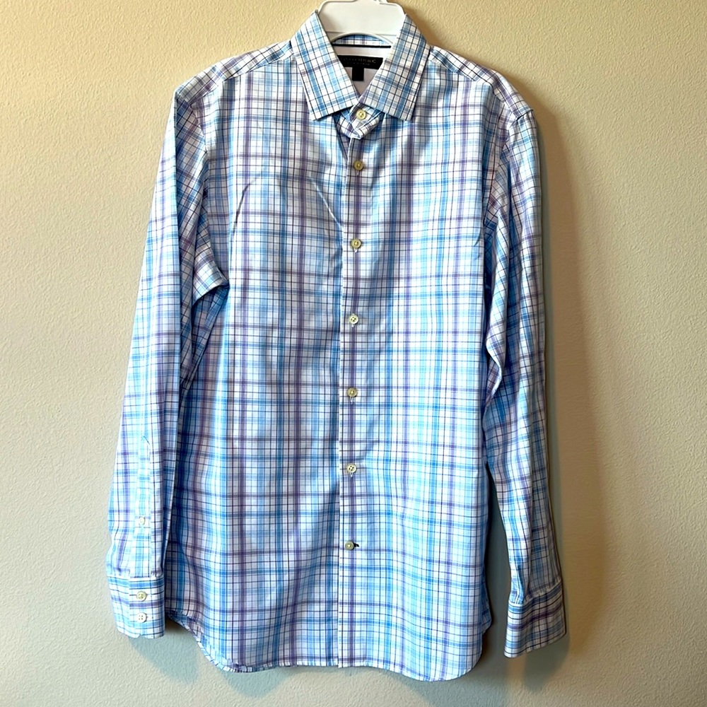 Banana Republic No Iron Slim Fit Dress Shirt. Mens size small